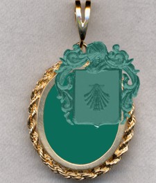 #87 with Green Onyx for Plate