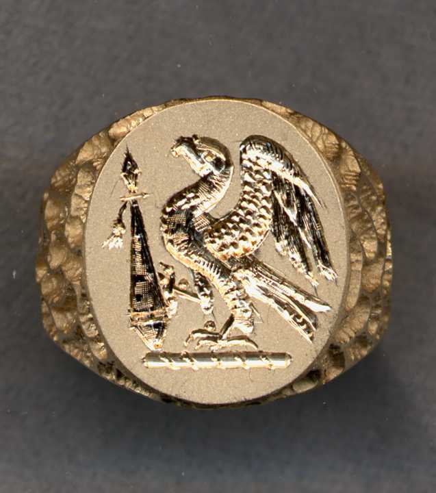 Gold Crest Ring