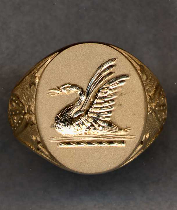 Gold Crest Ring from our 2500 Gold Crest Ring Collection.