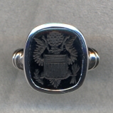 Great Seal of the United States Stone Ring by Heraldica Imports